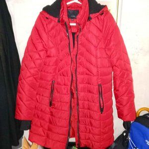 Red Steve Madden coat size M